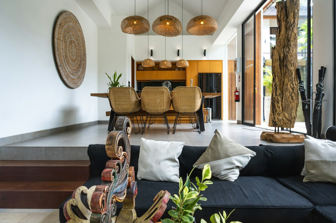 luxury villa living room